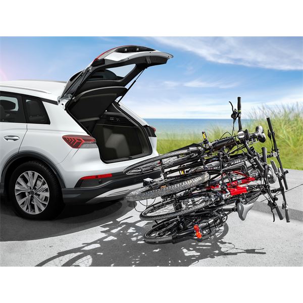 Porte-vélos attelage Eufab Amber IV - 4 vélos