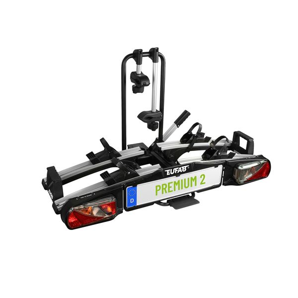 Porte-vélos attelage Eufab Premium - 2 vélos