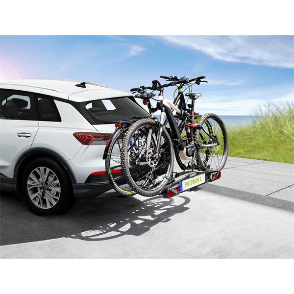 Porte-vélos attelage Eufab Premium - 2 vélos