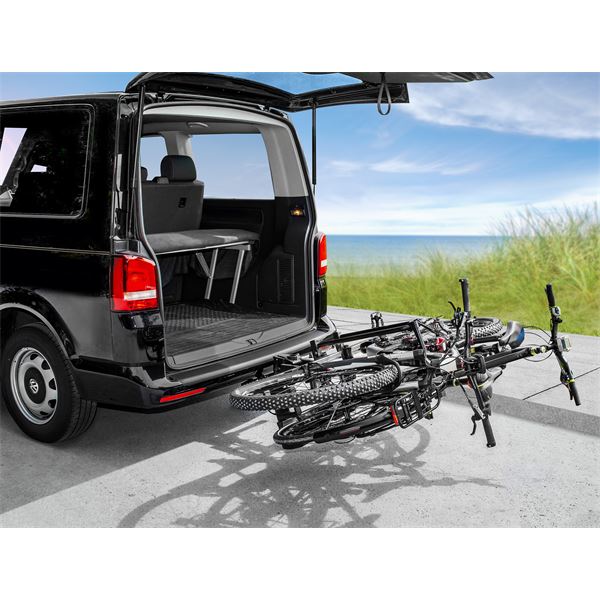 Porte-vélos attelage Eufab Premium Plus - 2 vélos