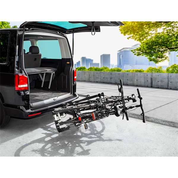 Porte-vélos attelage Eufab PROBC2+ - 2 vélos