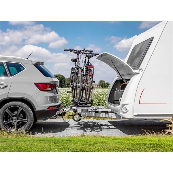 Porte-vélos attelage Eufab BC260 - 2 vélos