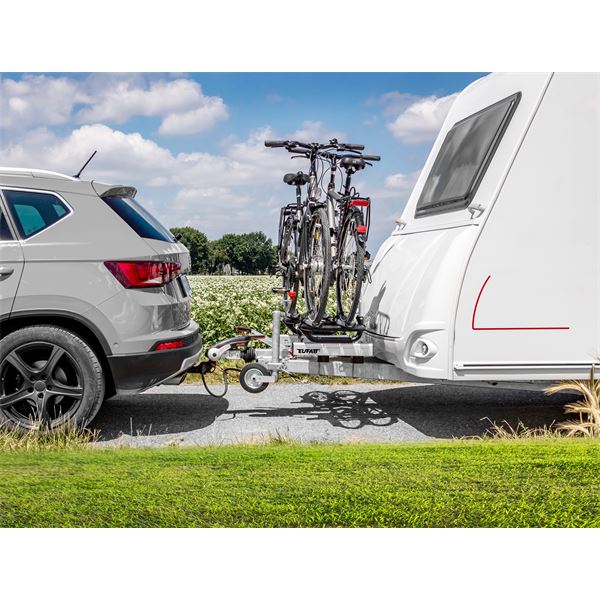 Porte-vélos attelage Eufab BC260 - 2 vélos