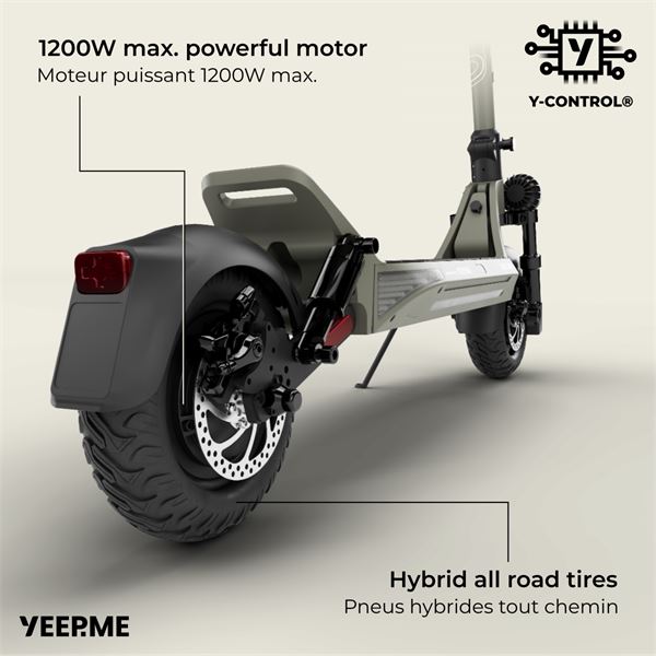 Trottinette électrique 100S SUV Dakar Yeep.Me