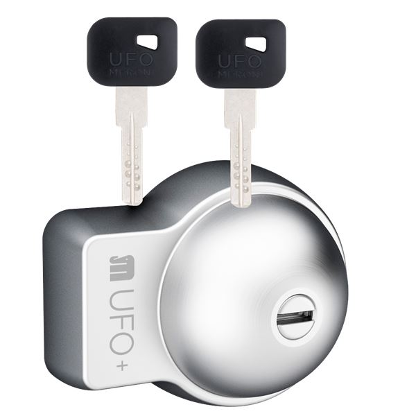 Serrure Antivol VUL UFO+ simple en Inox avec 2 clés