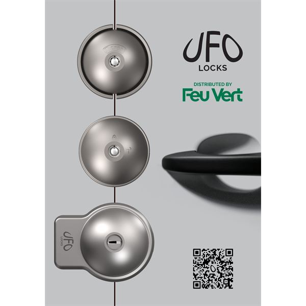 Serrures Antivol VUL UFO Classic Double avec 3 clés