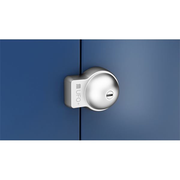 Serrure Antivol VUL UFO+ double en Inox avec 3 clés
