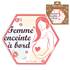 Adhésif Bébé à Bord Made in France - Femme enceinte à Bord