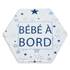 Adhésif bébé à bord Made in France - Etoile
