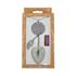 Diffuseur bijou voiture rétroviseur 4cm – Feuilles argentées