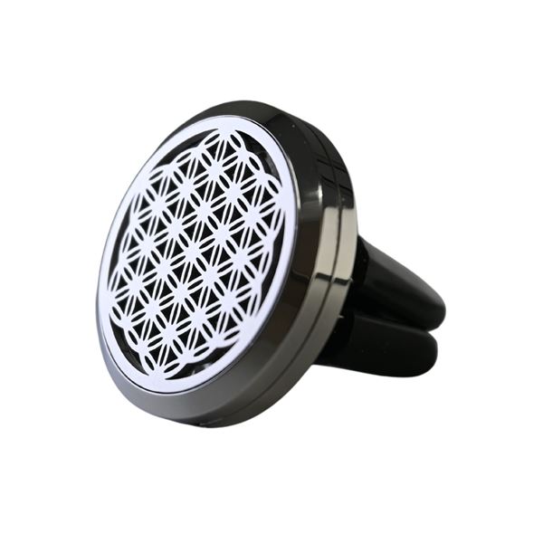 Diffuseur voiture grille 3cm - Fleur de vie