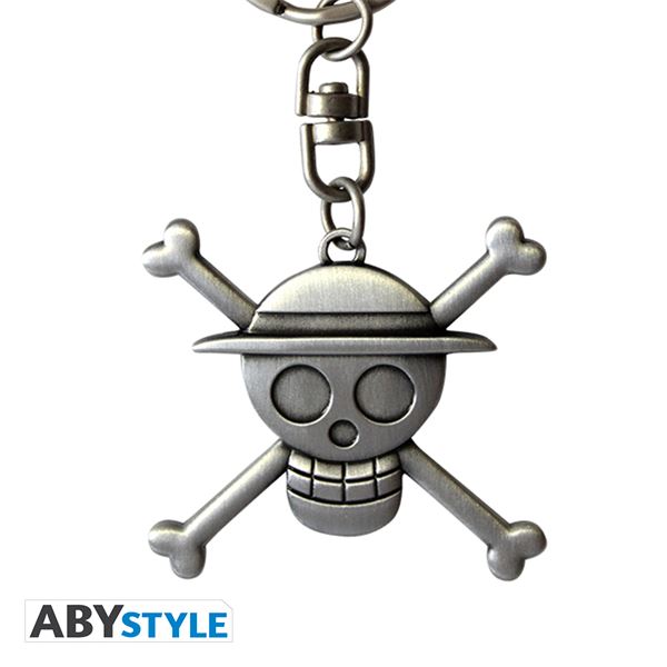 Porte-clés 3D One Piece Skull Luffy