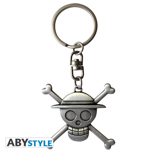 Porte-clés 3D One Piece Skull Luffy