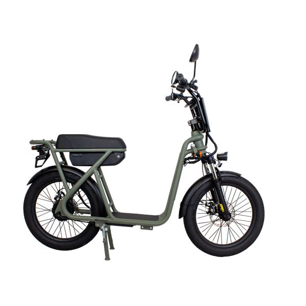 Cyclomobile homologué Wimob vert kaki Wispeed