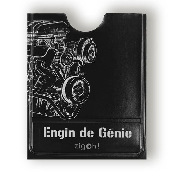 Porte-papier de pare-brise "Moteur" ZIGOH