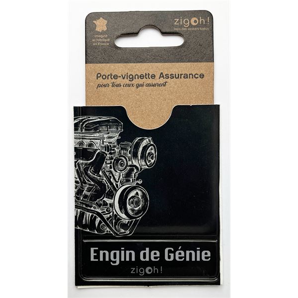 Porte-papier de pare-brise "Moteur" ZIGOH