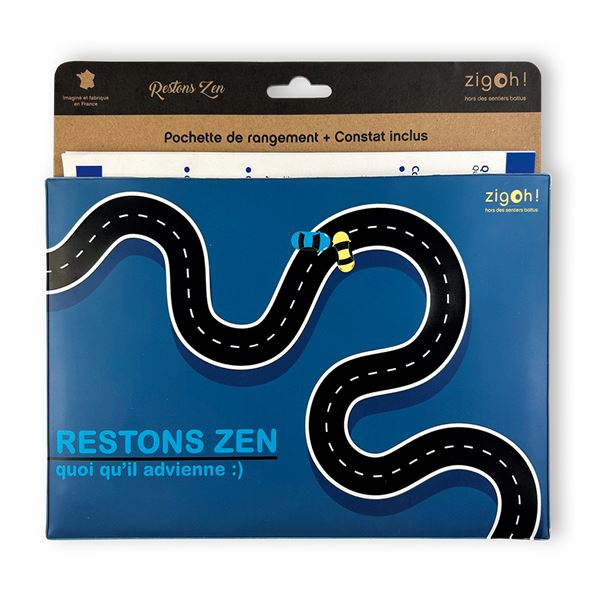 Pochette de rangement avec constat inclus ZIGOH