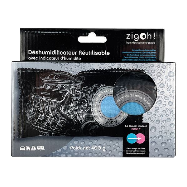 Déshumidificateur de voiture 400g ZIGOH Moteur