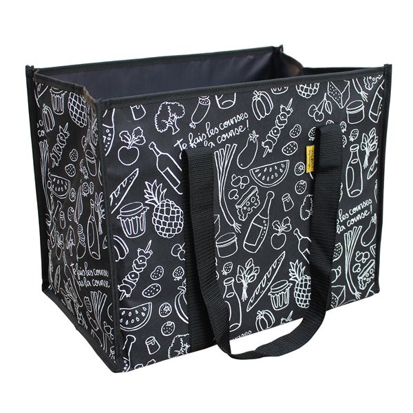 Sac cabas de coffre 40L Noir ZIGOH