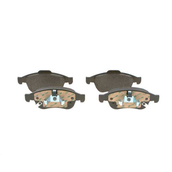 4 plaquettes de frein avant Bosch BP2000