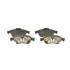4 plaquettes de frein avant Bosch BP2000