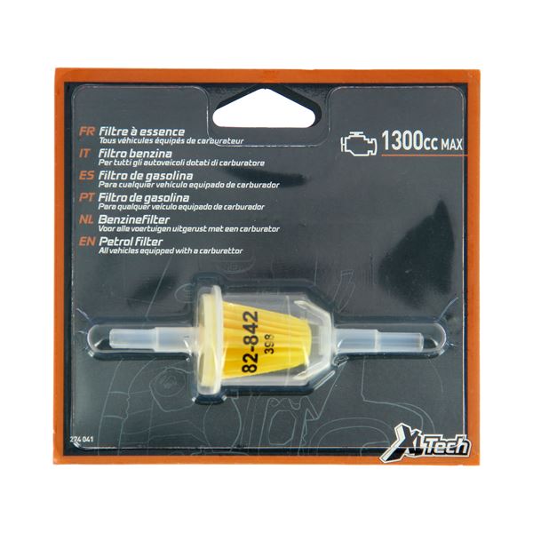 Filtre à essence pour moteur 1300cc max PRECISION STEEL