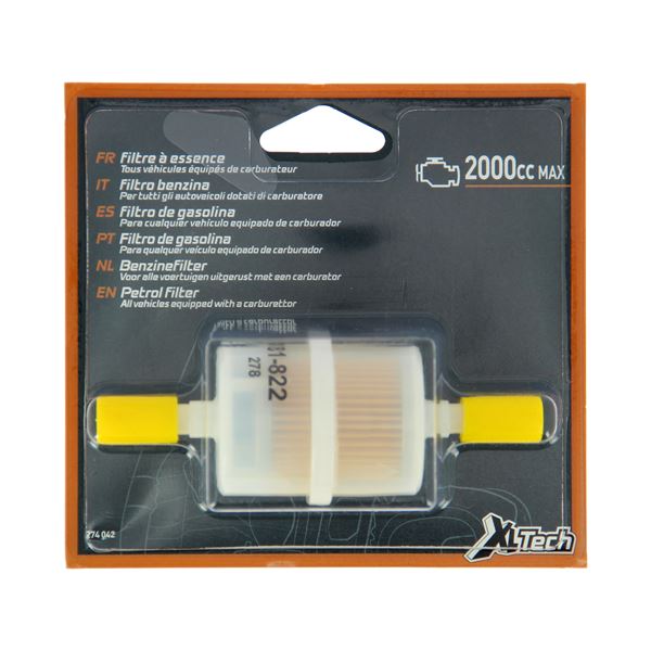 Filtre à essence pour moteur 2000cc max PRECISION STEEL