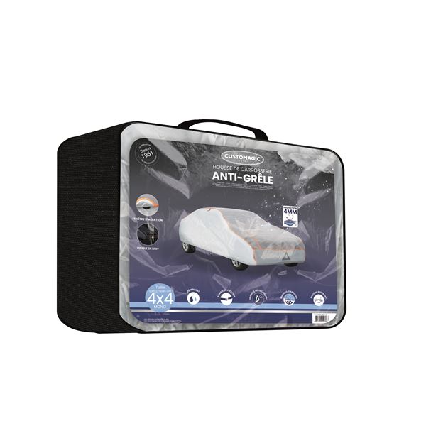 Housse de protection anti-grêle pour monospace et 4X4