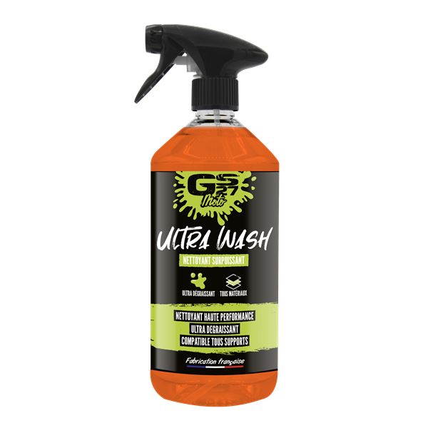 Ultra Wash - Nettoyant & Dégraissant 1L pour moto GS27