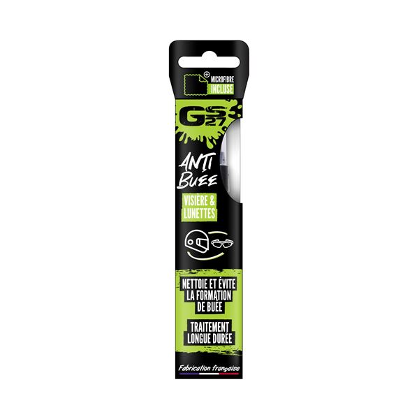 Anti-buée visière et lunettes 75 ml GS27