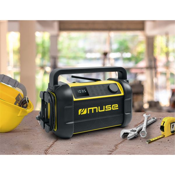 Radio de chantier avec Bluetooth M-928 BTY MUSE