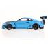 Voiture 1:18 ème Nissan GT-R (R35) with Liberty Walk Body Kit 2.0 Blue 2024