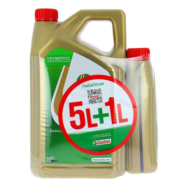 Huile moteur CASTROL EDGE LL 5W30 C3 Essence/Diesel 5+1L