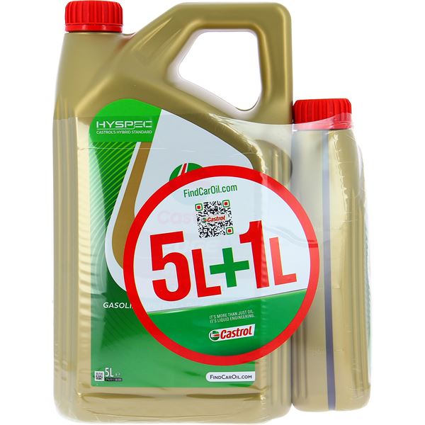 Huile moteur CASTROL EDGE LL 5W30 C3 Essence/Diesel 5+1L