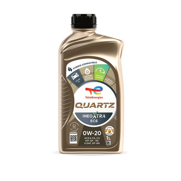 Huile Moteur TOTAL Quartz Ineo Xtra EC6 5 0W20 C5/C6 Essence/Diesel 1L