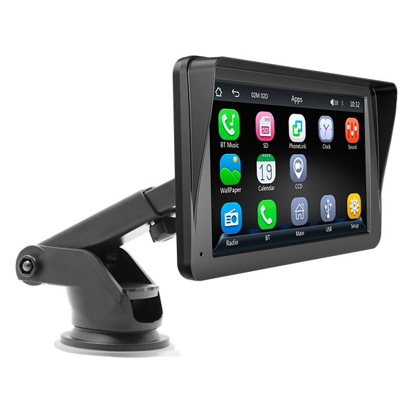Ecran multimédia 7'' Carplay & Android Auto Gokana