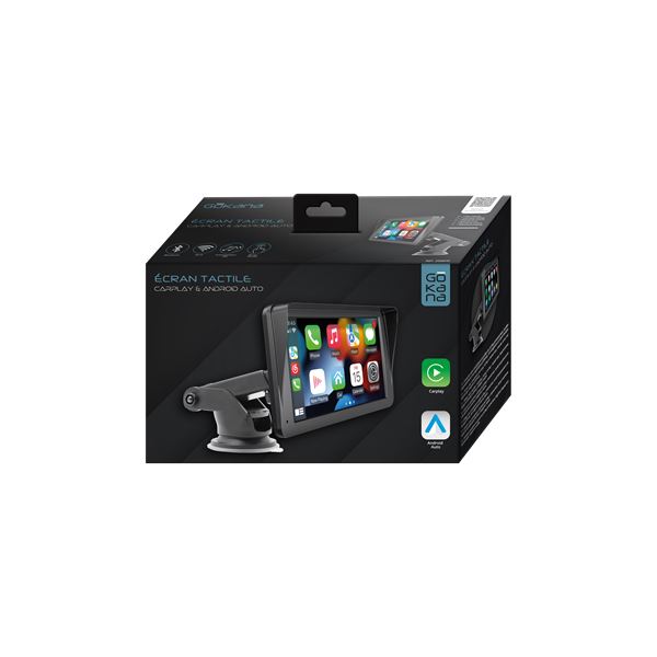 Ecran multimédia 7'' Carplay & Android Auto Gokana