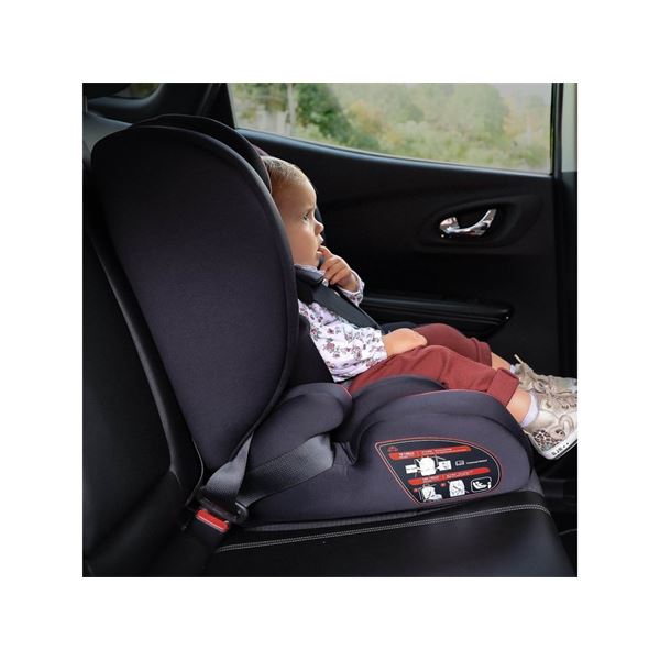 SIEGE ENFANT 76-150CM NOIR ISIZE R129 CAR KIDS