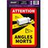 3 adhésifs Angles Morts