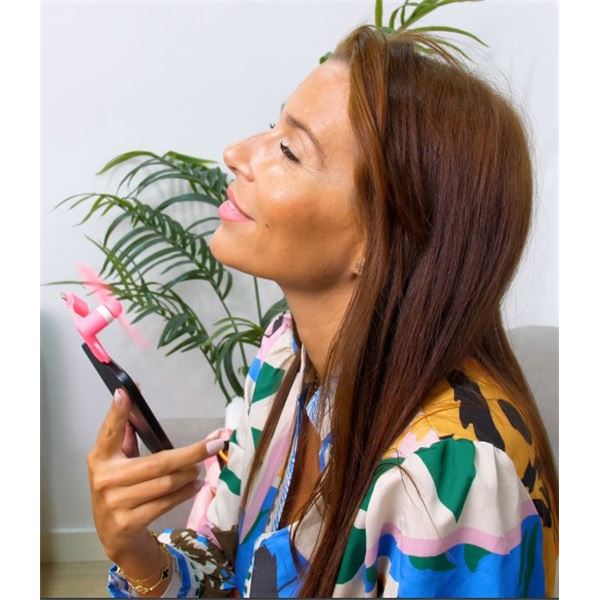 Mini-ventilateur pour smartphone Magic Fan - Vert