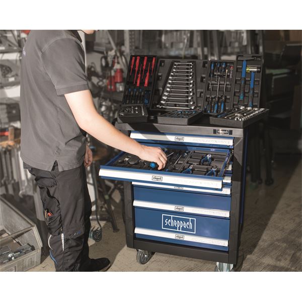Servante d’atelier 263 pieces TW1000 Scheppach