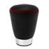 POMMEAU CUIR NOIR/ ROUGE BAGUE MARCHE AR + 3 PASTILLES DE VITESSES