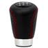 POMMEAU CUIR NOIR/ ROUGE BAGUE MARCHE AR + 3 PASTILLES DE VITESSES