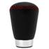 POMMEAU CUIR NOIR/ ROUGE BAGUE MARCHE AR + 3 PASTILLES DE VITESSES
