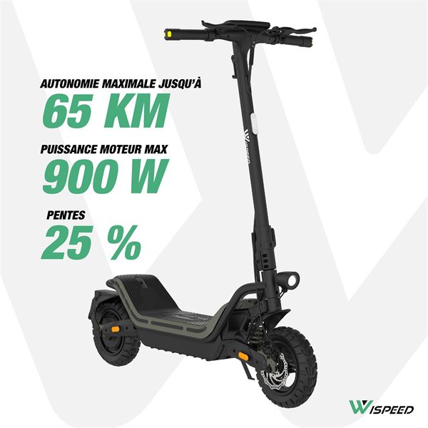 Trottinette électrique SUVPILOT 480 Wispeed