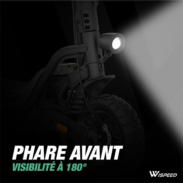 Trottinette électrique SUVPILOT 480 Wispeed