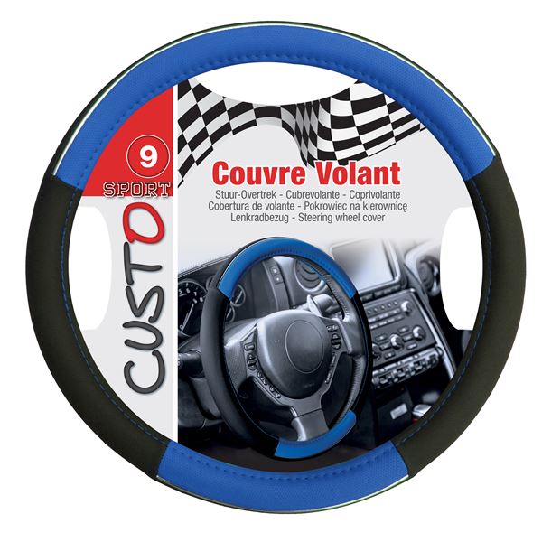 COUVRE VOLANT SPA BLEU