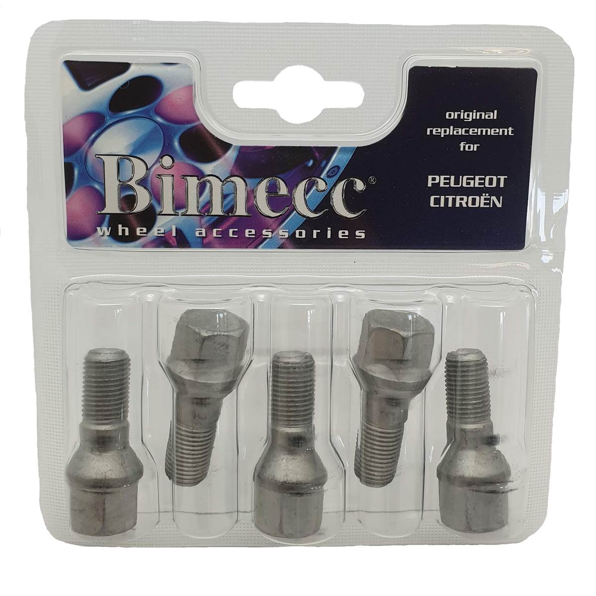 5 Vis Type Origine Sous Blister Pour Peugeot Citroen 12x1.25x26/47