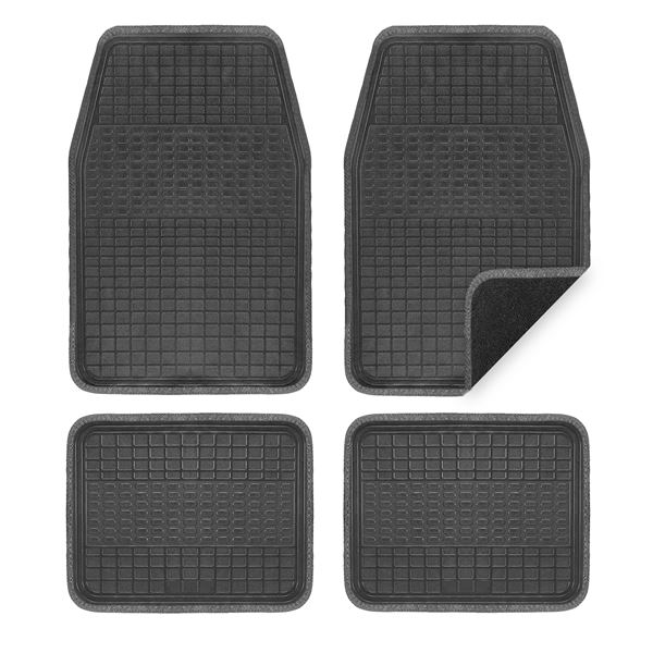Lot de 4 tapis de sol universels réversibles