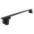2 barres de toit Furka noires Mont Blanc